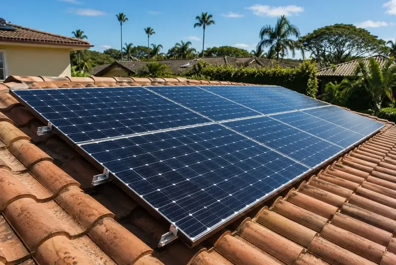 Installation de panneaux solaires à Plerguer