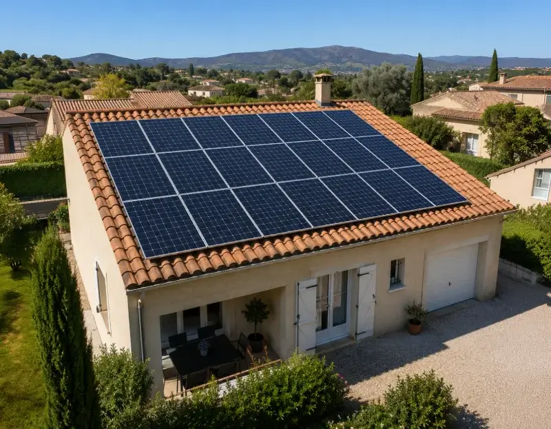 Prime à l'autoconsommation panneaux solaires Plerguer — aide financière de l'État